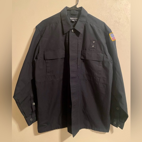 Men's 5.11 Tactical Long Sleeve Shirt size L - Picture 1 of 6
